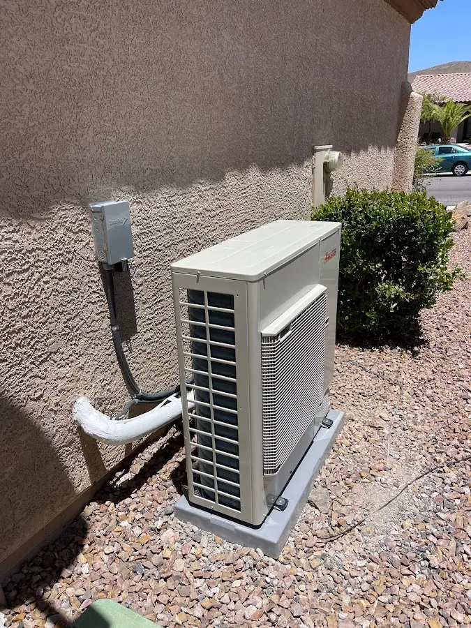 Residential air conditioning condenser unit in Corpus Christi